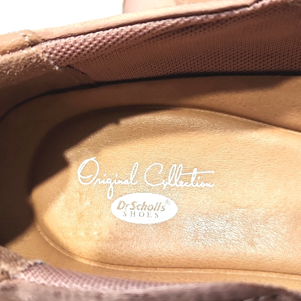 Dr. Scholls Leta Bouquet Rose Gold Slip On Sneaker Shoes Size 9.5M EUC - Picture 9 of 11